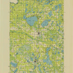 United States Geological Survey Webster, WI-MN (1950, 48000-Scale) digital map
