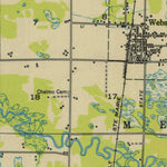 United States Geological Survey Webster, WI-MN (1950, 48000-Scale) digital map