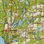 United States Geological Survey Webster, WI-MN (1955, 62500-Scale) digital map