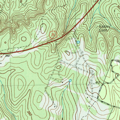 United States Geological Survey Weches, TX (2004, 24000-Scale) digital map