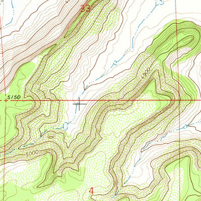 United States Geological Survey Wedding Cake Butte, NM-CO (1972, 24000-Scale) digital map