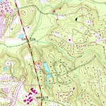 United States Geological Survey Weddington, NC-SC (1968, 24000-Scale) digital map