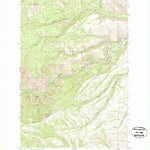 United States Geological Survey Weddle Canyon, WA (1971, 24000-Scale) digital map
