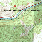 United States Geological Survey Weddle Canyon, WA (2000, 24000-Scale) digital map