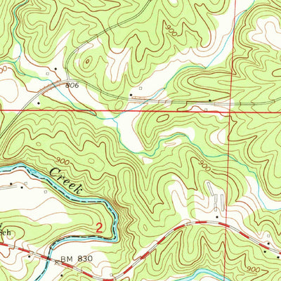 United States Geological Survey Wedowee, AL (1969, 24000-Scale) digital map