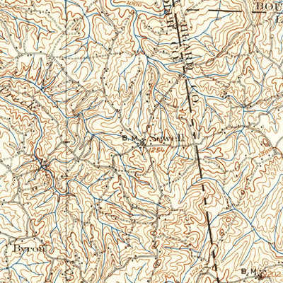 United States Geological Survey Wedowee, AL-GA (1899, 125000-Scale) digital map