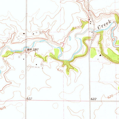United States Geological Survey Wedron, IL (1970, 24000-Scale) digital map