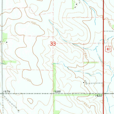 United States Geological Survey Wee Town, NE (1963, 24000-Scale) digital map