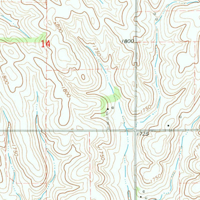 United States Geological Survey Wee Town, NE (1963, 24000-Scale) digital map