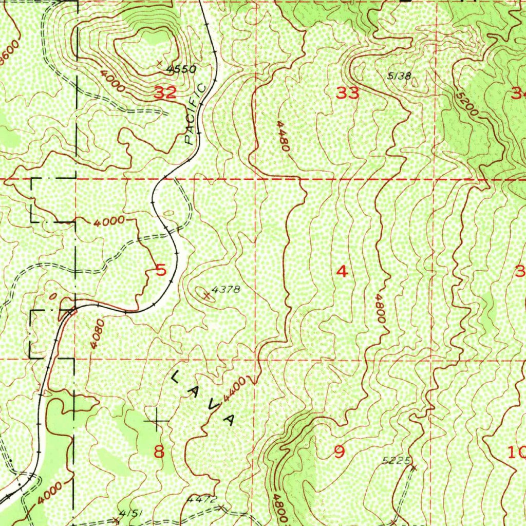 Weed, CA (1954, 62500-Scale) Map by United States Geological Survey ...