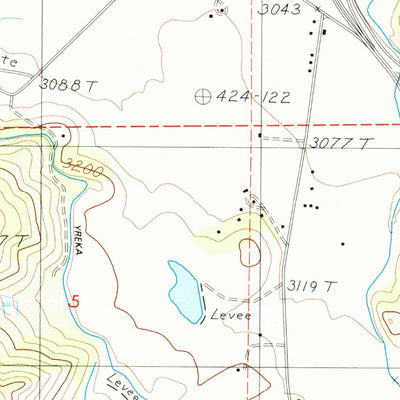 United States Geological Survey Weed, CA (1986, 24000-Scale) digital map