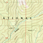 United States Geological Survey Weed, CA (1986, 24000-Scale) digital map