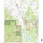 United States Geological Survey Weed, CA (1998, 24000-Scale) digital map