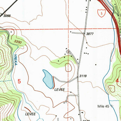 United States Geological Survey Weed, CA (1998, 24000-Scale) digital map