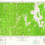 United States Geological Survey Weed, CA-OR (1948, 250000-Scale) digital map
