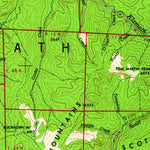 United States Geological Survey Weed, CA-OR (1948, 250000-Scale) digital map