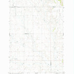 United States Geological Survey Weed Creek East, MT (1980, 24000-Scale) digital map