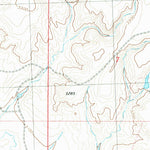 United States Geological Survey Weed Creek East, MT (1980, 24000-Scale) digital map