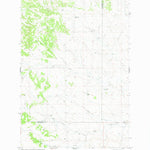 United States Geological Survey Weed Creek West, MT (1980, 24000-Scale) digital map
