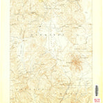 United States Geological Survey Weed E, CA (1886, 250000-Scale) digital map