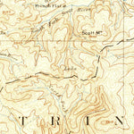 United States Geological Survey Weed E, CA (1886, 250000-Scale) digital map