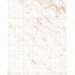 United States Geological Survey Weed Lake Butte, OR (1980, 24000-Scale) digital map