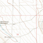 United States Geological Survey Weed Lake Butte, OR (1980, 24000-Scale) digital map