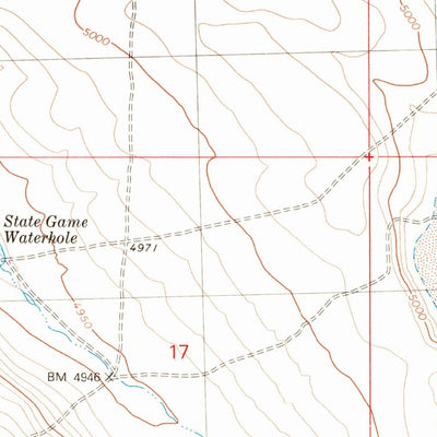United States Geological Survey Weed Lake Butte, OR (1980, 24000-Scale) digital map