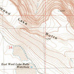 United States Geological Survey Weed Lake Butte, OR (1980, 24000-Scale) digital map