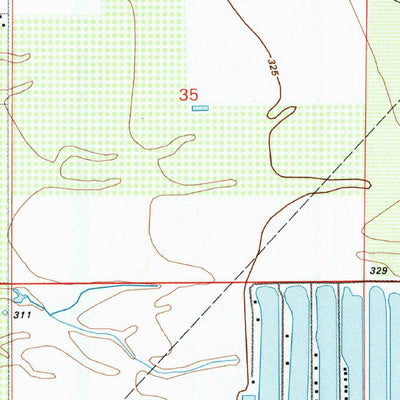 United States Geological Survey Weed Patch, CA (1992, 24000-Scale) digital map