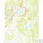 United States Geological Survey Weed Valley, CA-OR (1990, 24000-Scale) digital map