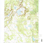 United States Geological Survey Weed Valley, CA-OR (1993, 24000-Scale) digital map