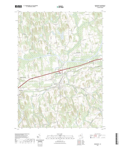 United States Geological Survey Weedsport, NY (2023, 24000-Scale) digital map