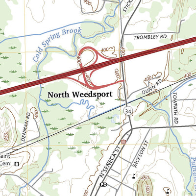 United States Geological Survey Weedsport, NY (2023, 24000-Scale) digital map