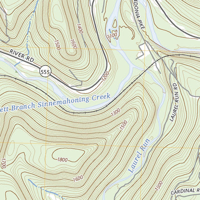 United States Geological Survey Weedville, PA (2023, 24000-Scale) digital map