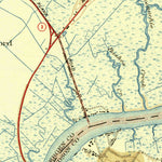 United States Geological Survey Weehawken, NJ-NY (1940, 31680-Scale) digital map