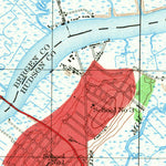 United States Geological Survey Weehawken, NJ-NY (1947, 25000-Scale) digital map