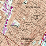 United States Geological Survey Weehawken, NJ-NY (1967, 24000-Scale) digital map
