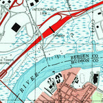United States Geological Survey Weehawken, NJ-NY (1995, 24000-Scale) digital map