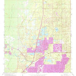 United States Geological Survey Weeki Wachee Spring, FL (1954, 24000-Scale) digital map
