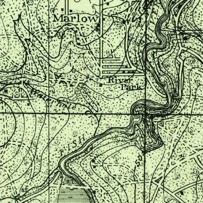 United States Geological Survey Weeks Bay, AL (1921, 62500-Scale) digital map