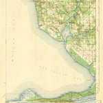 United States Geological Survey Weeks Bay, AL (1943, 62500-Scale) digital map