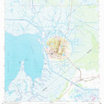 United States Geological Survey Weeks, LA (1963, 24000-Scale) digital map