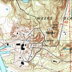 United States Geological Survey Weeks, LA (1994, 24000-Scale) digital map