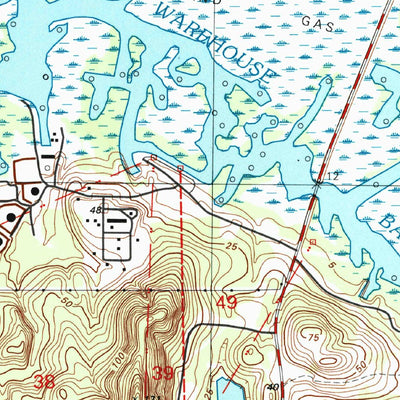 United States Geological Survey Weeks, LA (1994, 24000-Scale) digital map
