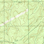 United States Geological Survey Weeks Settlement, TX (1984, 24000-Scale) digital map
