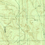United States Geological Survey Weeks Settlement, TX (1984, 24000-Scale) digital map