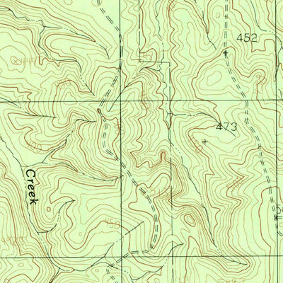 United States Geological Survey Weeks Settlement, TX (1984, 24000-Scale) digital map