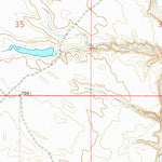 United States Geological Survey Weigand Reservoir, MT (1964, 24000-Scale) digital map