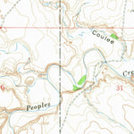 United States Geological Survey Weigand Reservoir, MT (1964, 24000-Scale) digital map